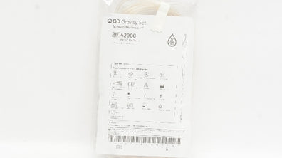 BD 42000 Gravity Set Vented/Nonvented 17mL x 104inch, Drops/20mL (x)